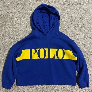 Polo Ralph Lauren Kids (Girls) Crop-top 6x/6 hoodie
